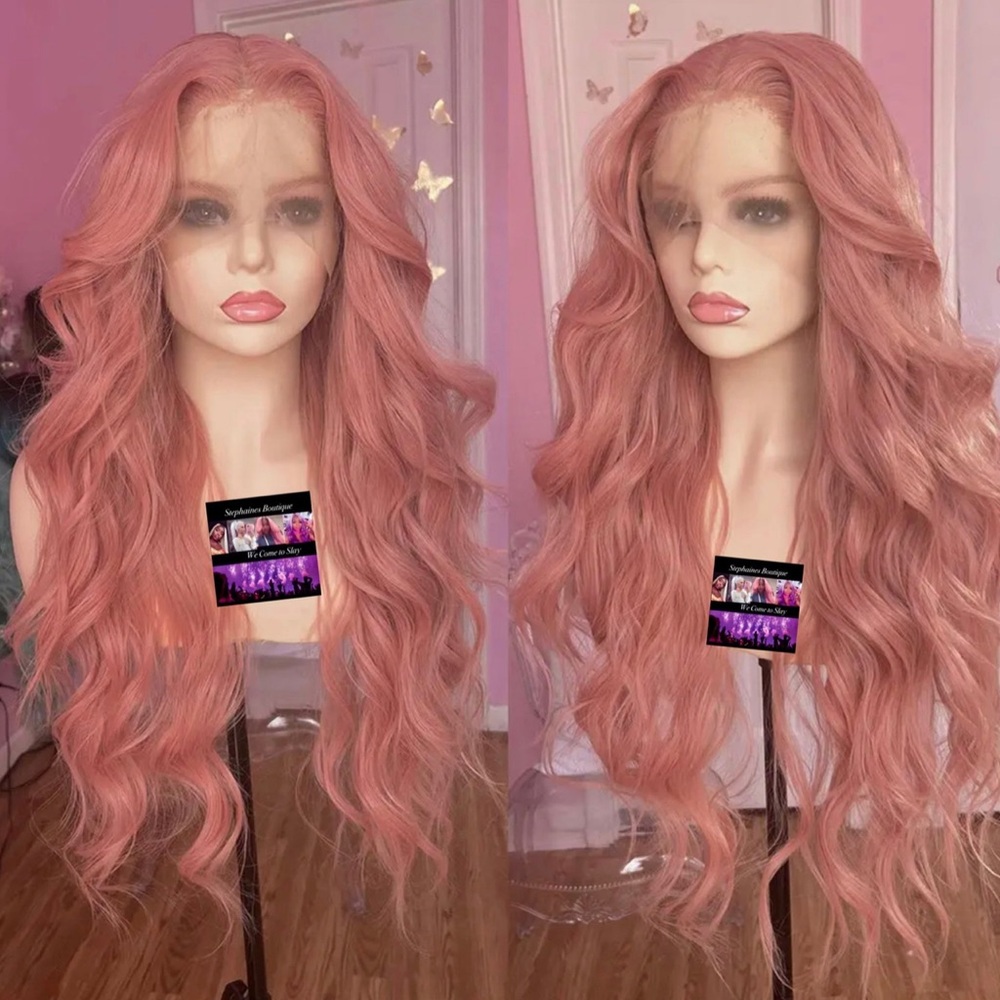 Human Hair Blended Lace Front Wig